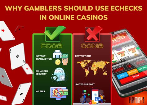 casino sites that accept bank cheque deposits - online casinos that accept echeck.